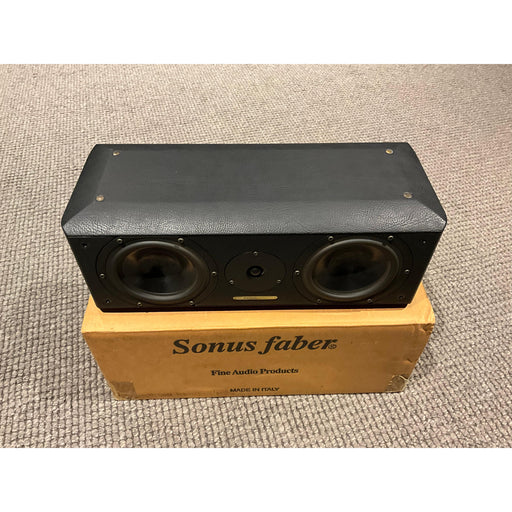 Sonus Faber Solo centre speaker, black finish, Italian Made, Pre loved