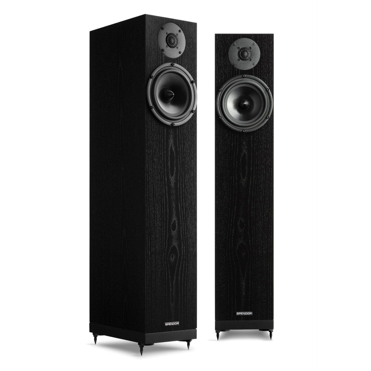 Spendor A7 Tower Speakers in Black Ash - Pre Loved