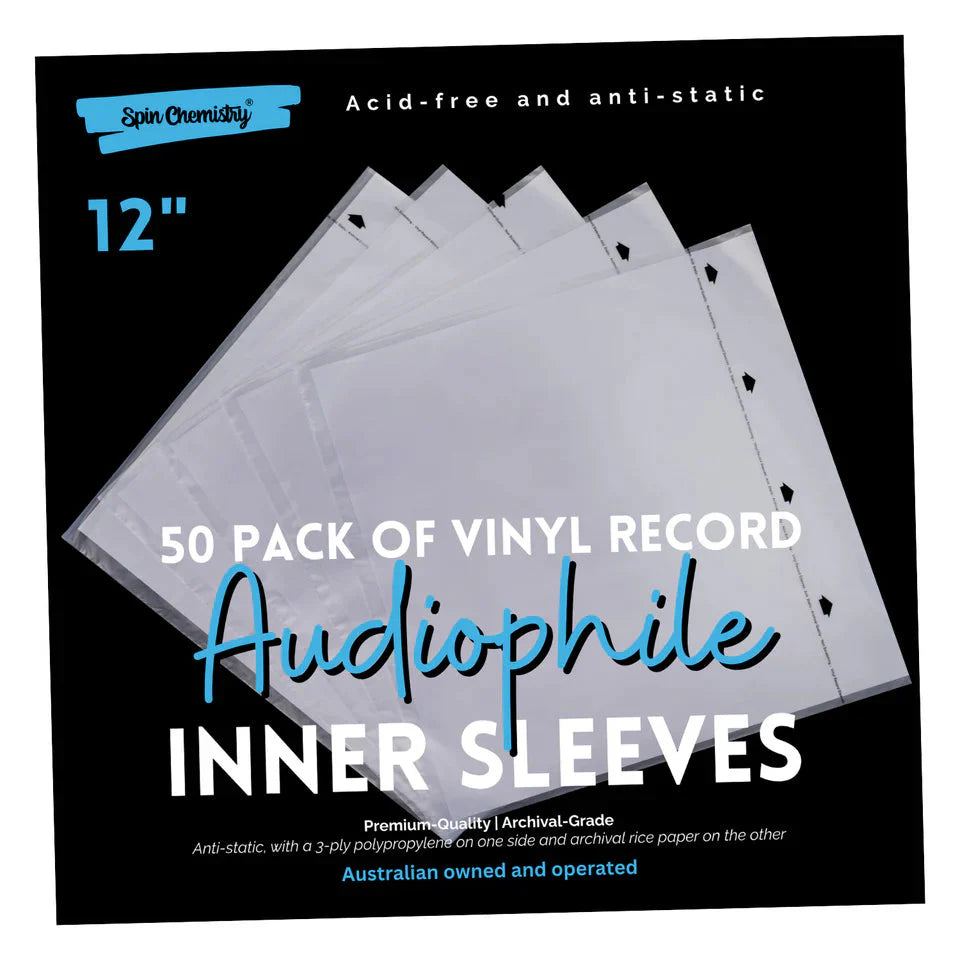 Spin Clean & Audio-Technica Vinyl Care Pack with Sleeves