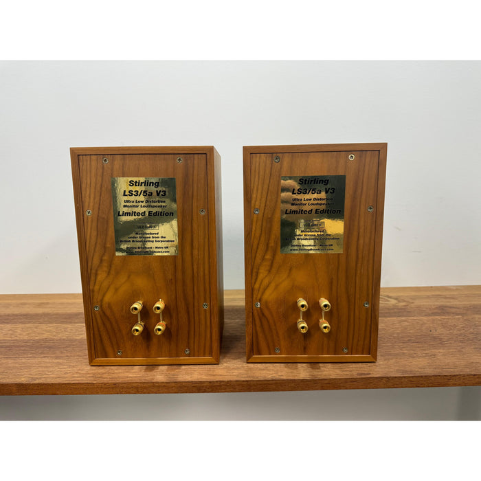 Stirling Broadcast LS3/5a V3 Monitor Loudspeaker - Pre Loved