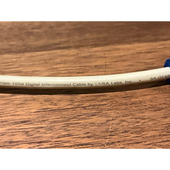 Tara Labs Prism 100D digital coax cable 1 mtr length Pre Loved