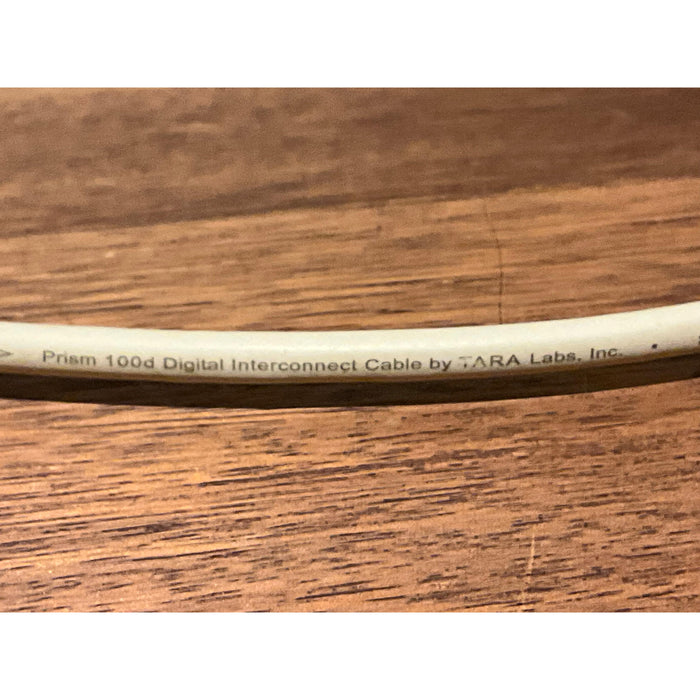 Tara Labs Prism 100D digital coax cable 1 mtr length Pre Loved