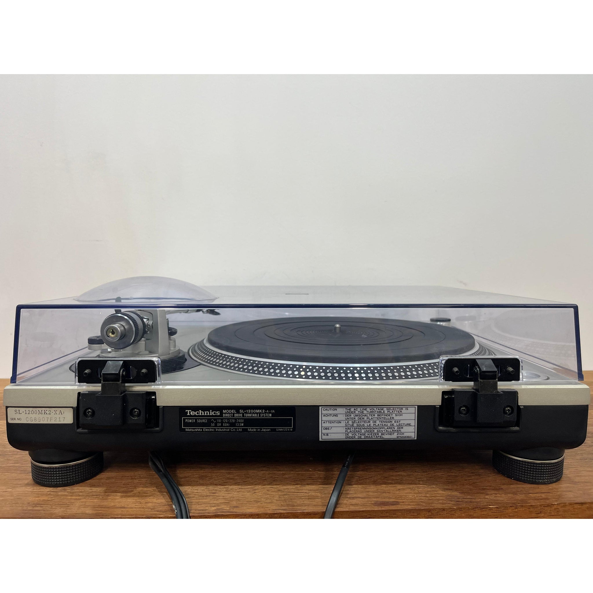 Technics SL-1200MK2 Turntable - Pre-Loved
