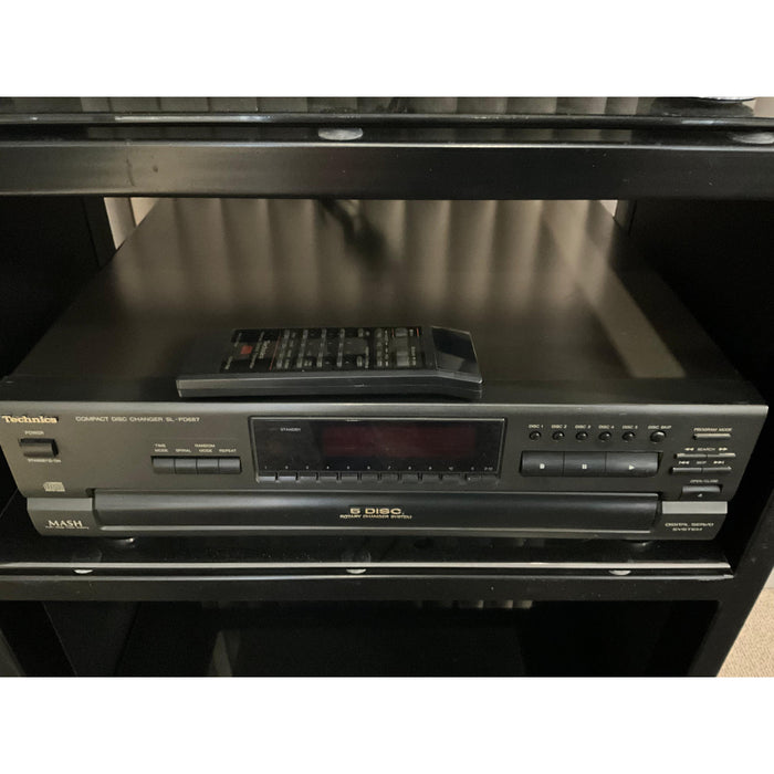Technics SL-PD687 5 disc CD changer player, pre loved