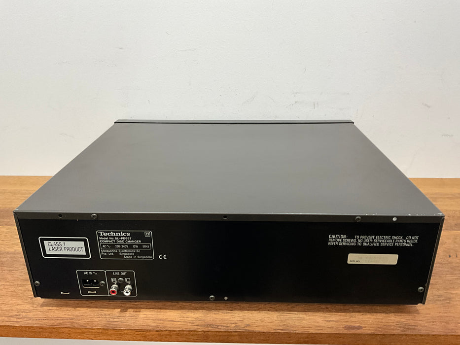 Technics SL-PD687 5 disc CD changer player, pre loved
