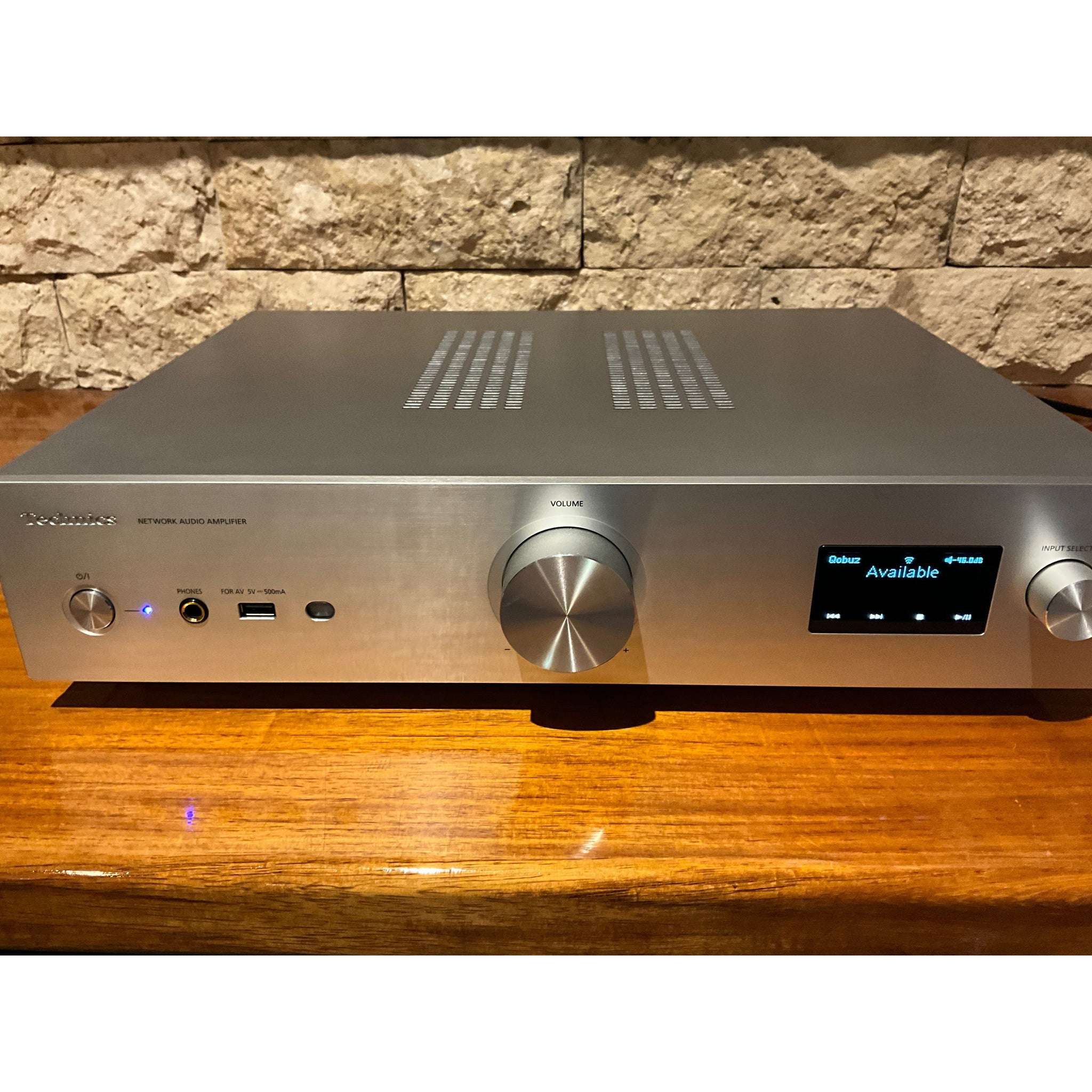 Technics SU-GX70 Network Audio Amplifier, Silver, Pre Loved