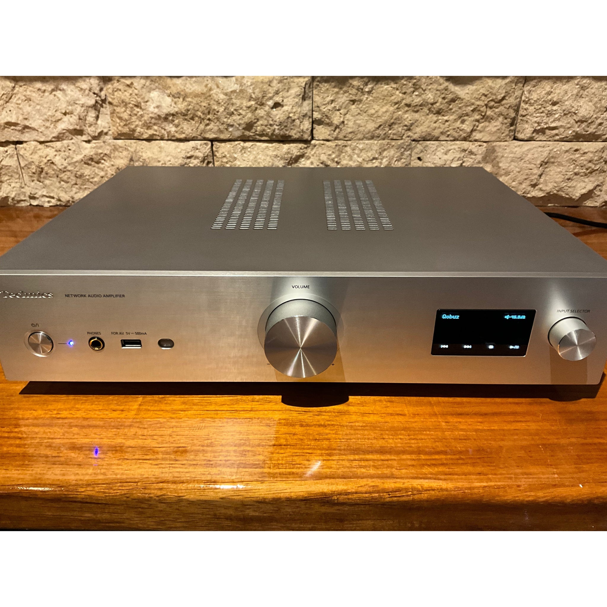 Technics SU-GX70 Network Audio Amplifier, Silver, Pre Loved