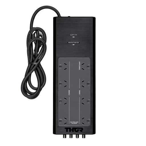 Thor - Prodigy 8 - 8 Way Surge Protector with Elite Filtration