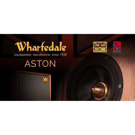 Wharfedale - Aston - Bookshelf Speakers with Stands (Limited Final Release)