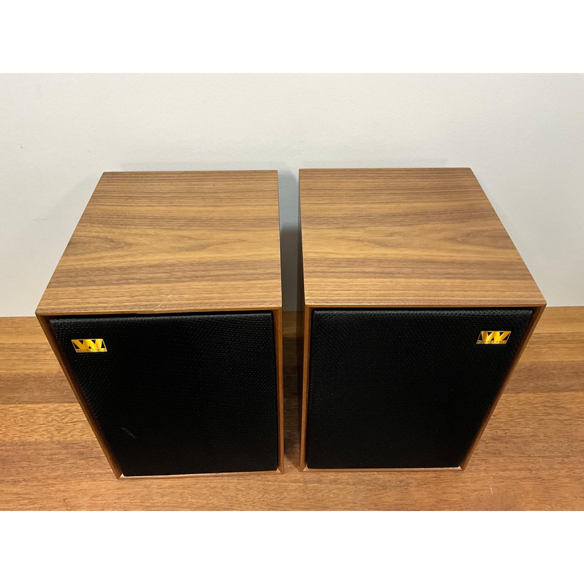 Wharfedale - Denton 85th Anniversary - Bookshelf Speakers, Mark on top, Preloved