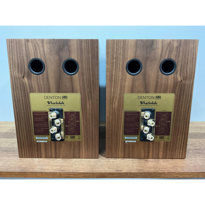 Wharfedale - Denton 85th Anniversary - Bookshelf Speakers, Mark on top, Preloved