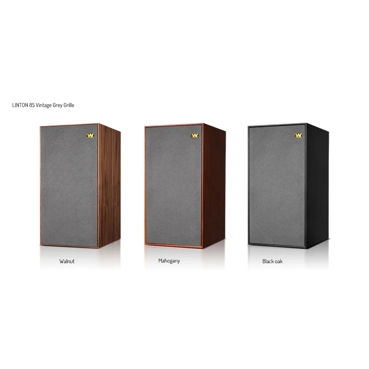 Wharfedale - Linton 85th Anniversary Vintage Grey Speaker Grilles (pair)