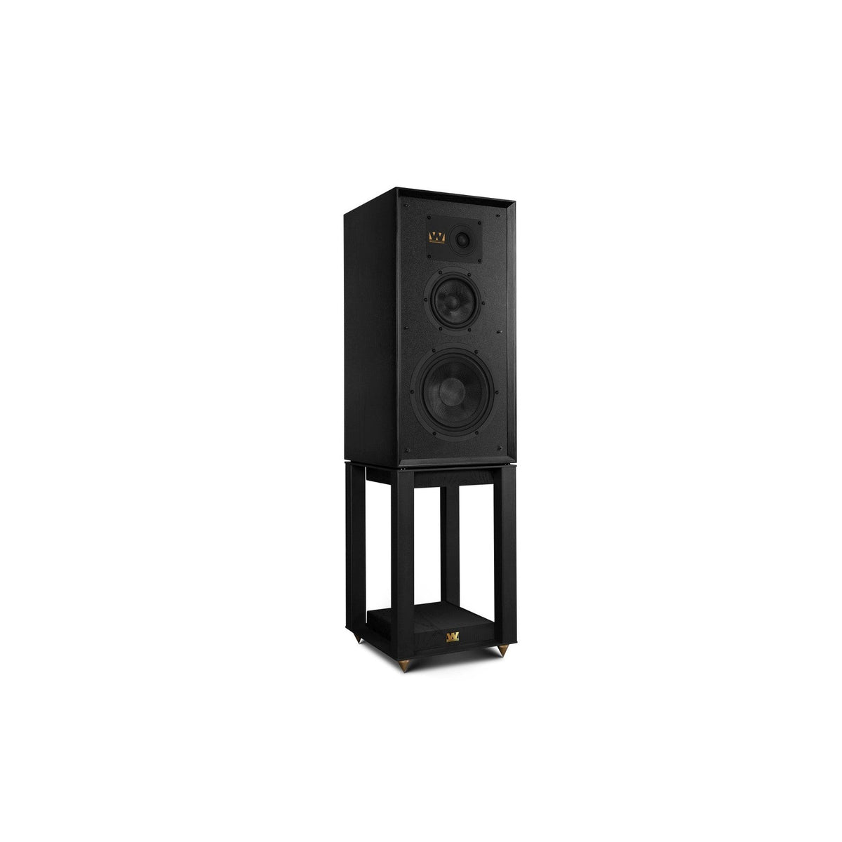 Wharfedale - Super Linton - Bookshelf Speakers w/ Stands