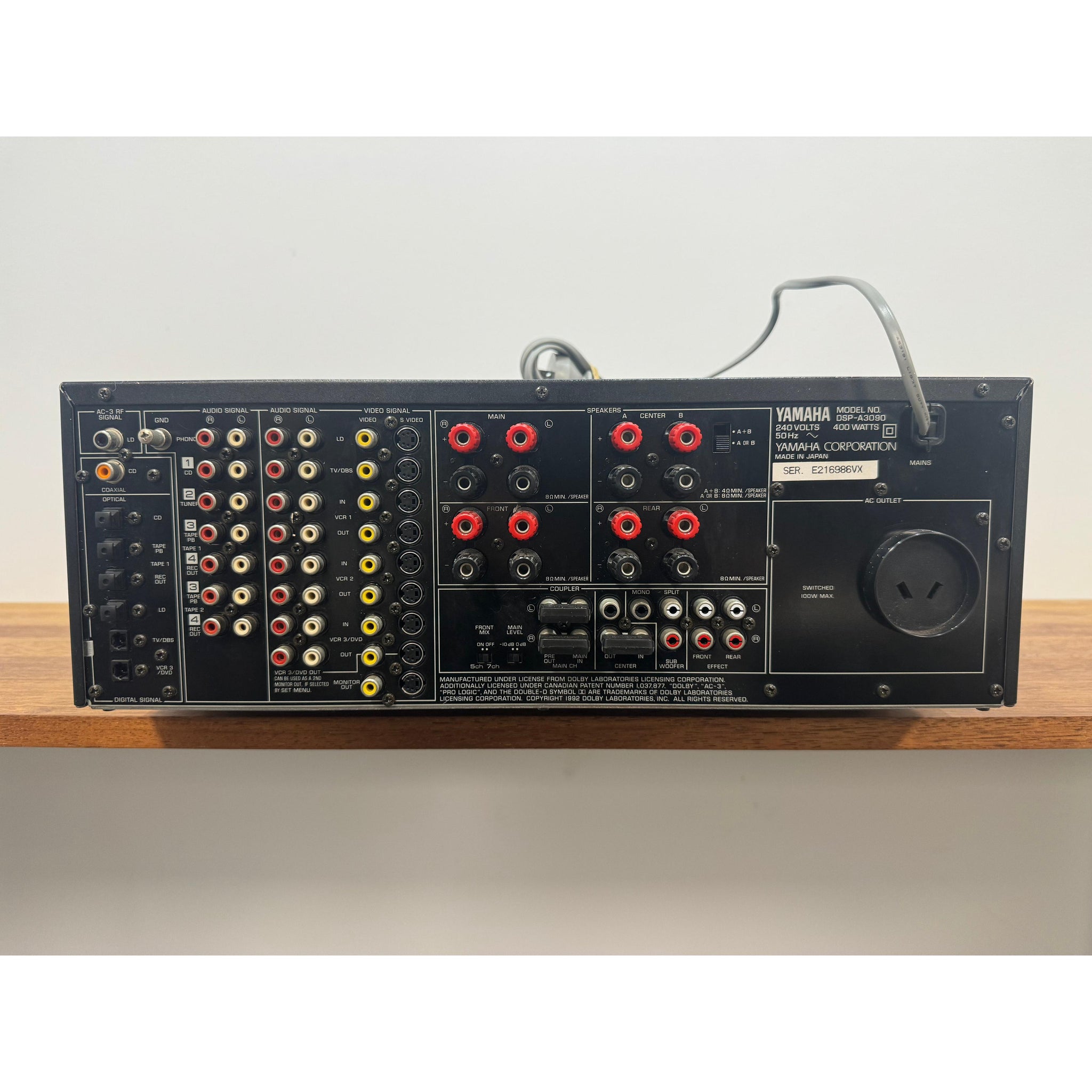 YAMAHA DSP-A3090 Amplifier - Pre Loved