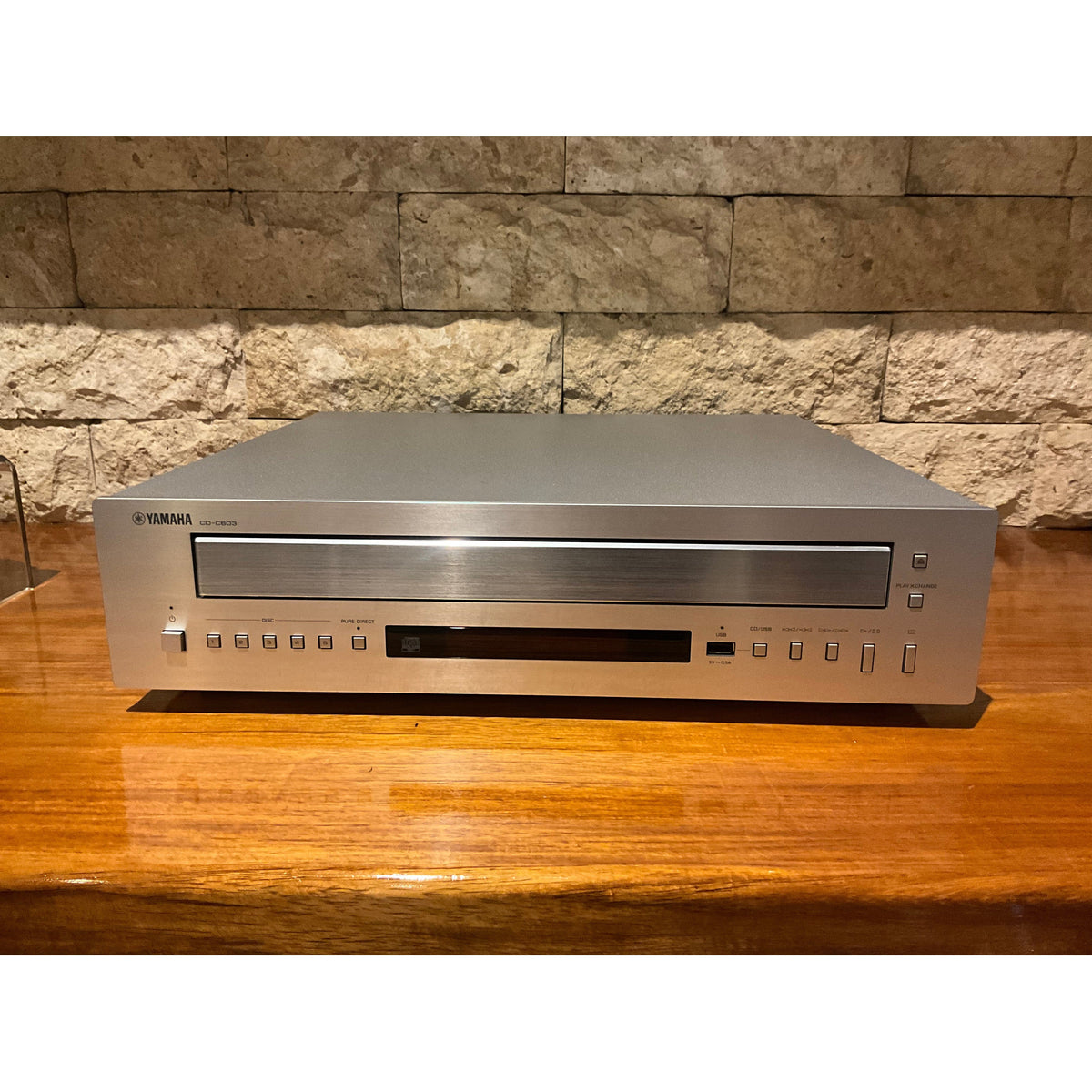 Yamaha 5 disc cd player CD-C603 silver pre loved — The Audio Tailor