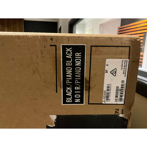 Yamaha A-S3200 Integrated Amplifier, Piano Black, pre loved but never opened, factory sealed