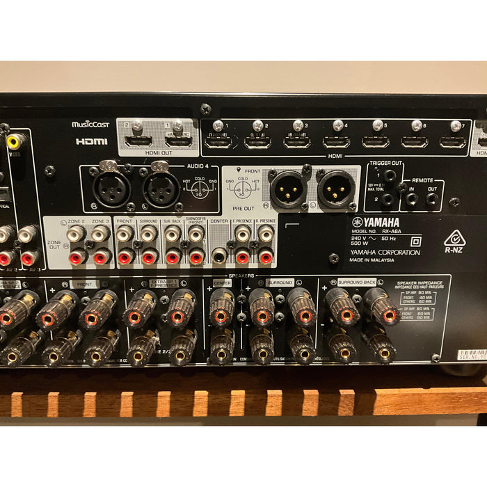 Yamaha Adventage RX-A6A, AV Receiver, Black finish, Pre Loved