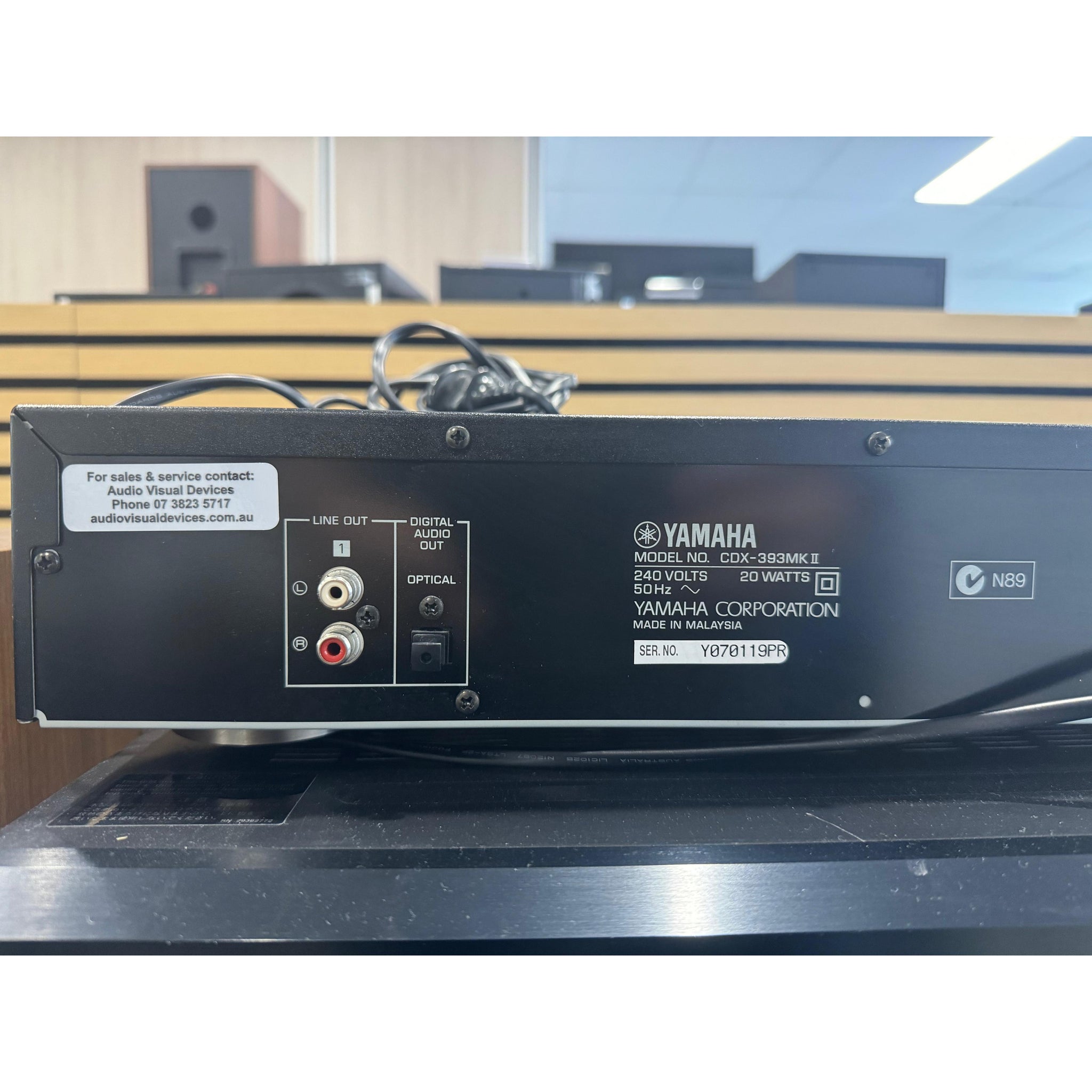 Yamaha CDX-393 mkii CD Player - Pre Loved