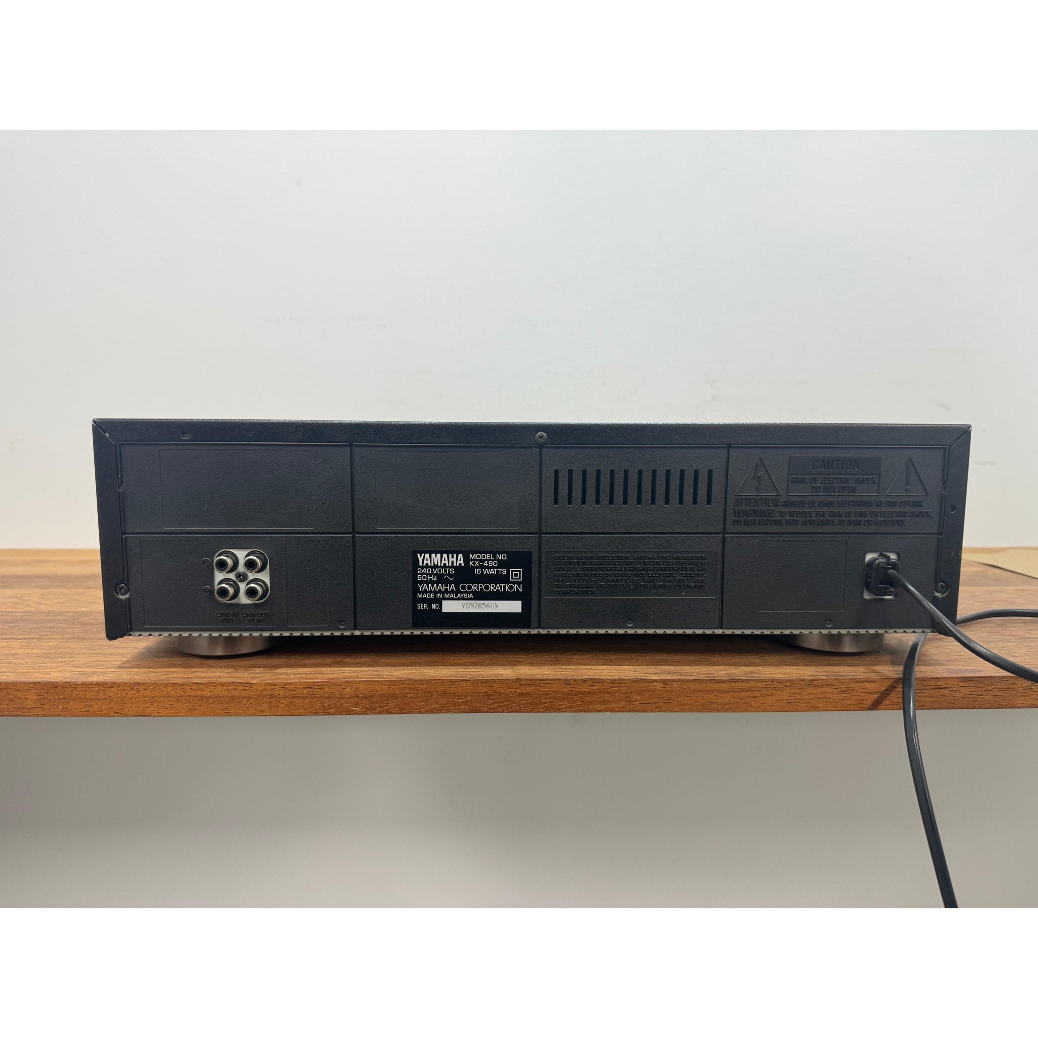Yamaha KX-490 Stereo Cassette Deck KX-490 - Pre Loved