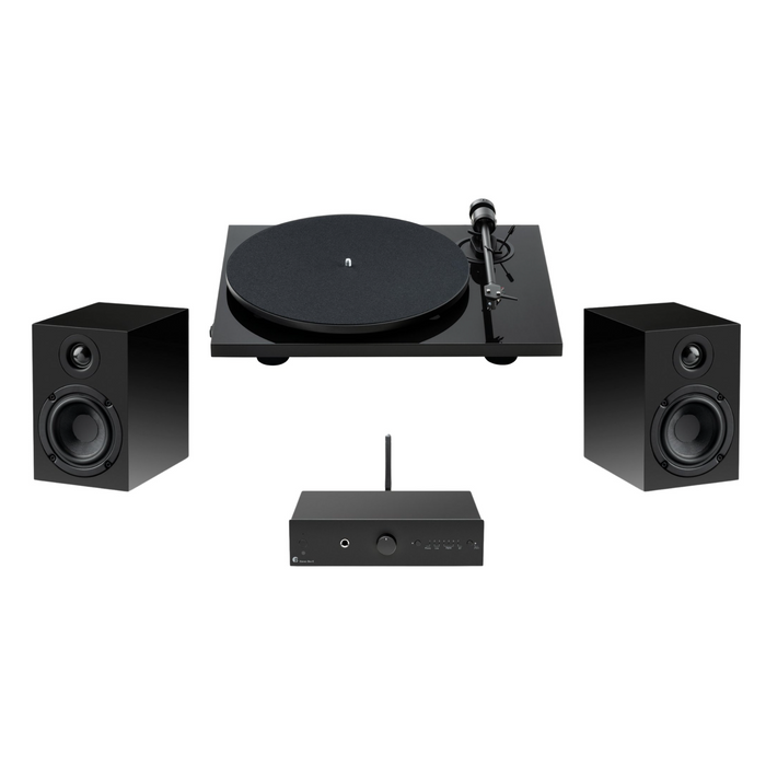 Pro-Ject - E1.2 Entry System - Turntable, Amplifier & Speakers Bundle