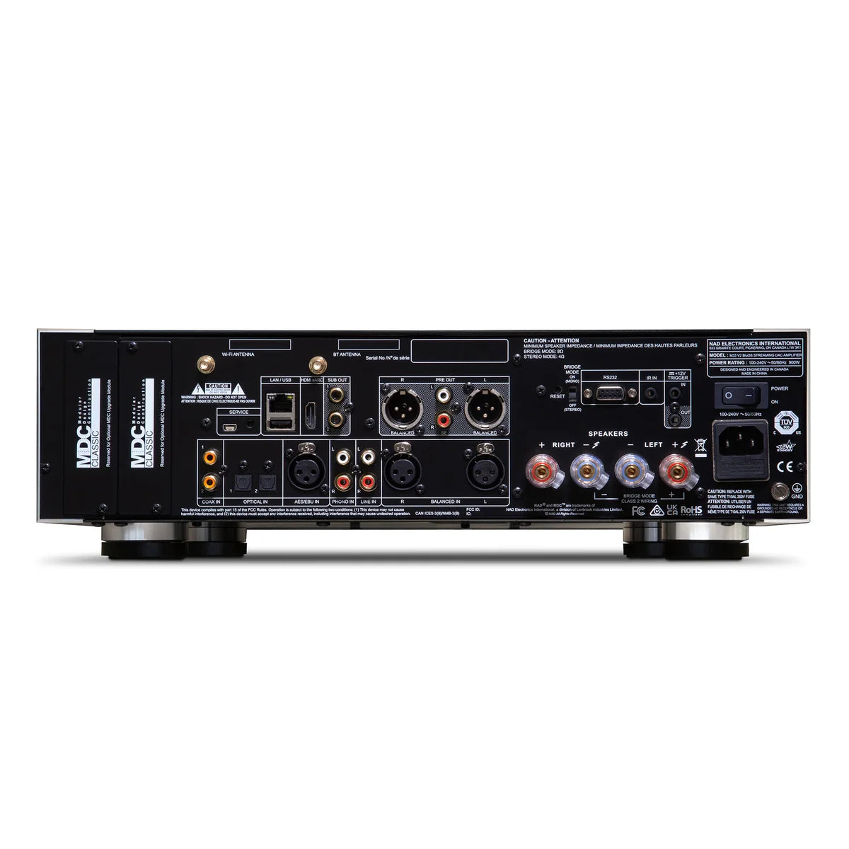 NAD - M33 V2 0 Master Series BluOS® Streaming DAC Amplifier