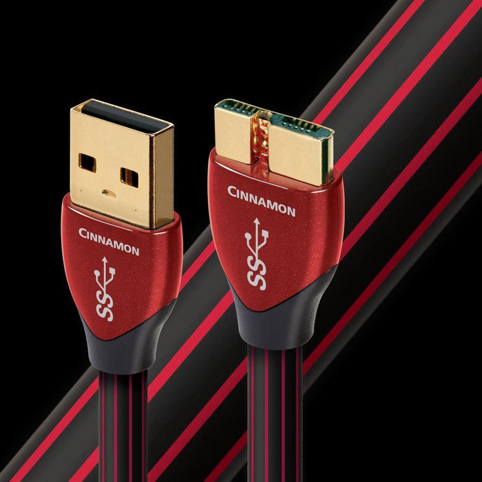 AudioQuest - Cinnamon - USB A to Micro B 3.0 Cable