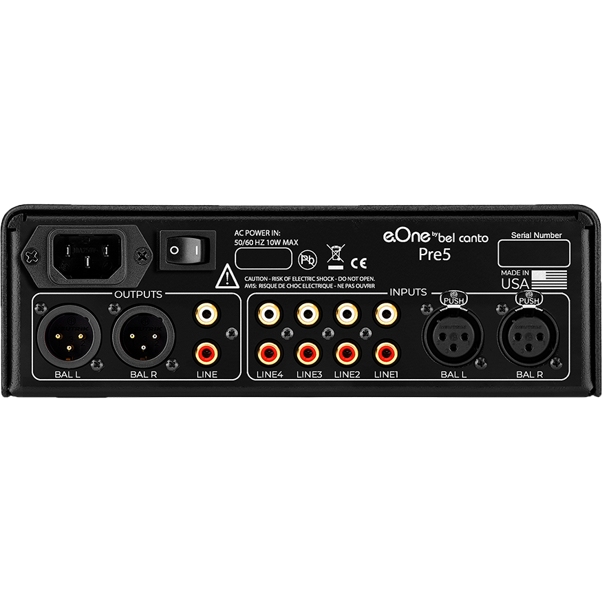 Bel Canto - e.One Pre5 - Balanced Analog Control Preamplifier