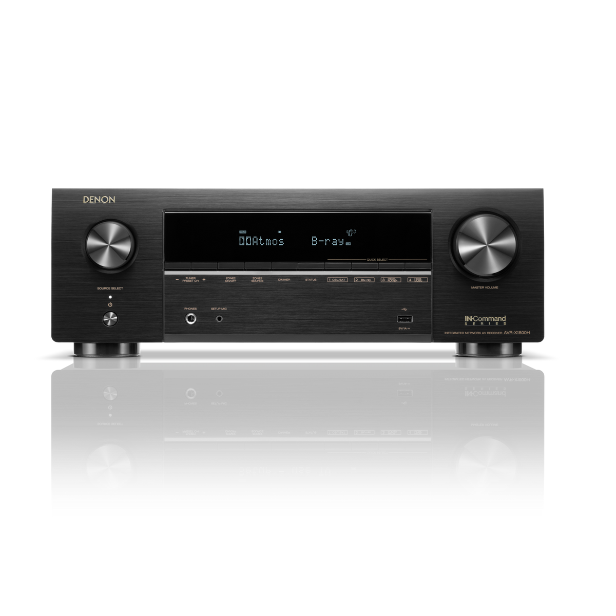 Denon - AVR-X1800H - AV Receiver
