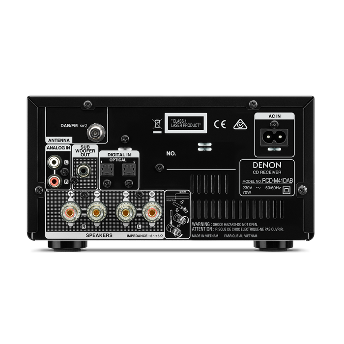 Denon - D-M41DAB - HiFi System