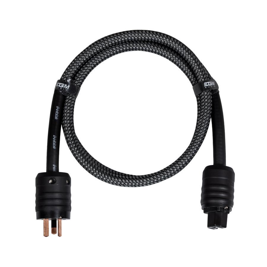 EGM Black Pearl Power Cable — The Audio Tailor