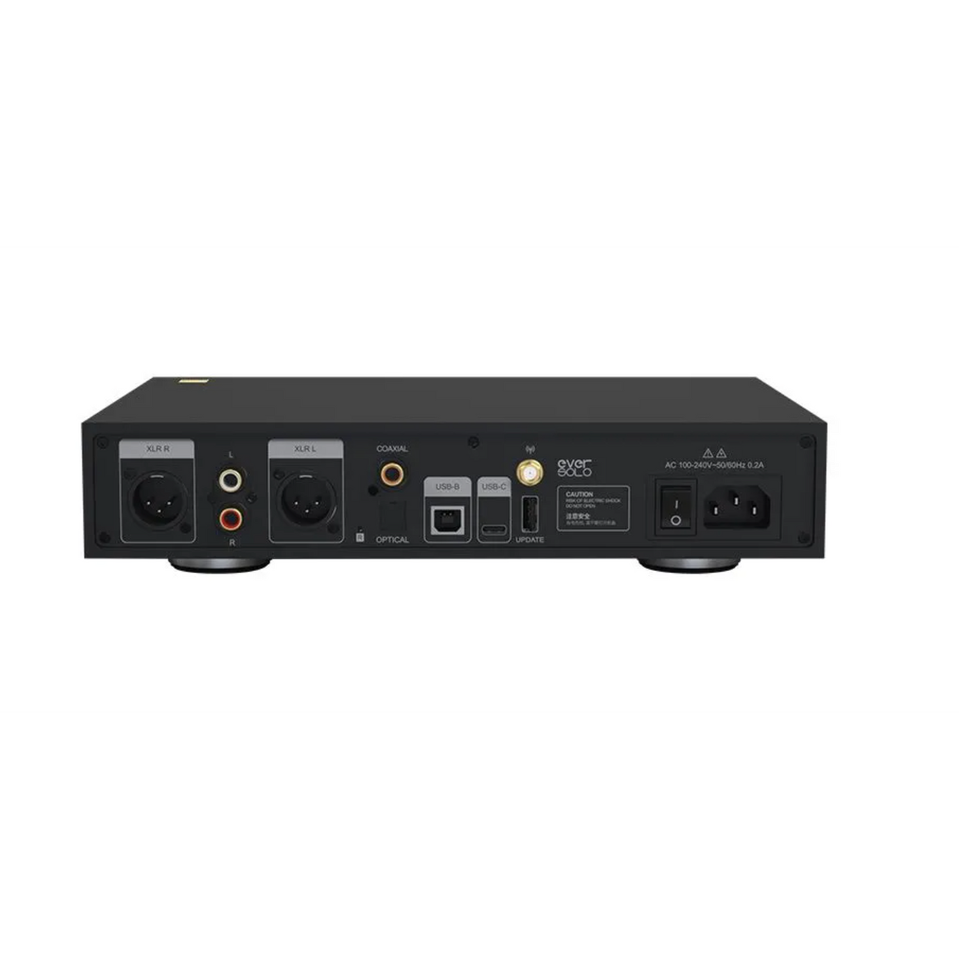 EverSolo DACZ8 Digital to Analog Converter MQA Full Decoder — The