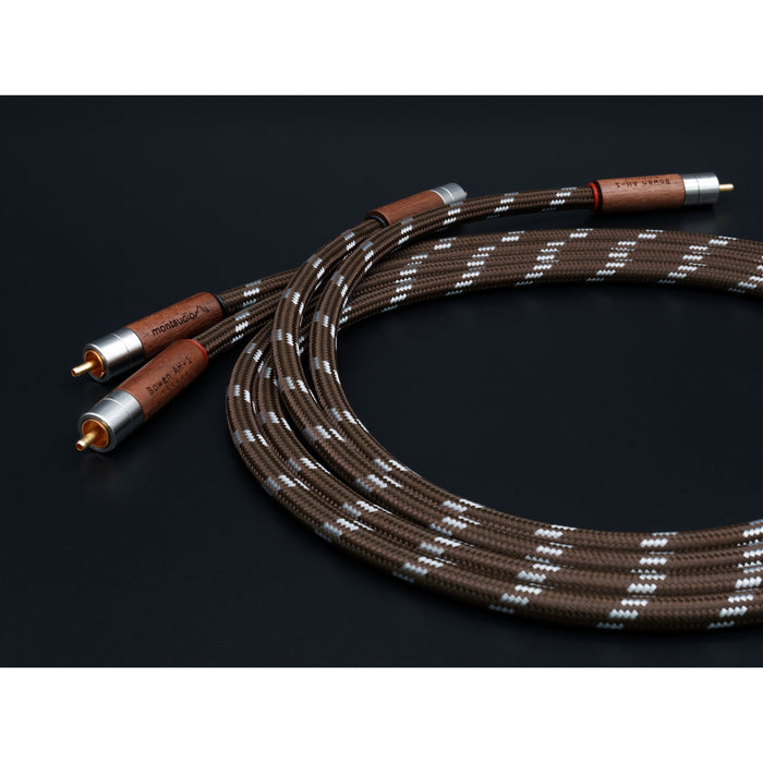 Montaudio - Bowen AH-1 - Silver Hybrid RCA cable