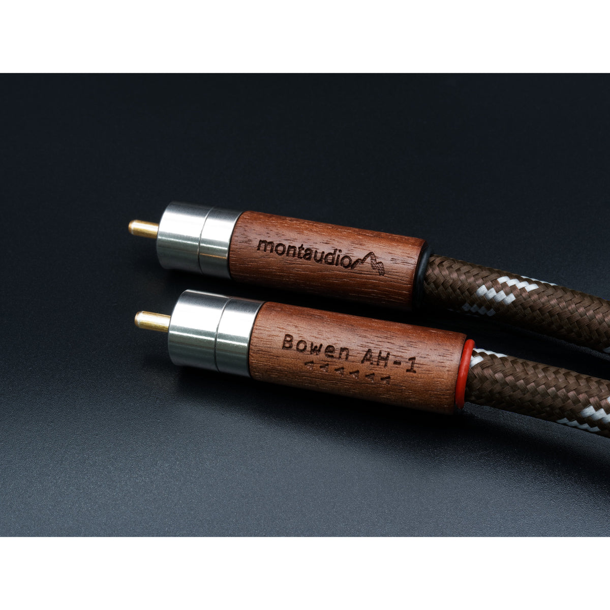 Montaudio - Bowen AH-1 - Silver Hybrid RCA cable