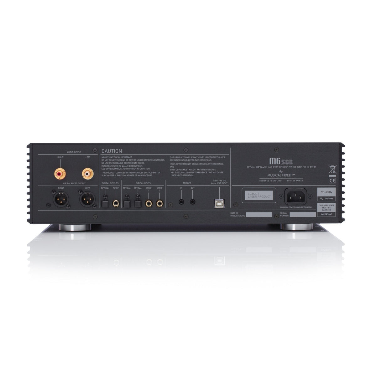 Musical Fidelity - M6sCD - CD Player Australia