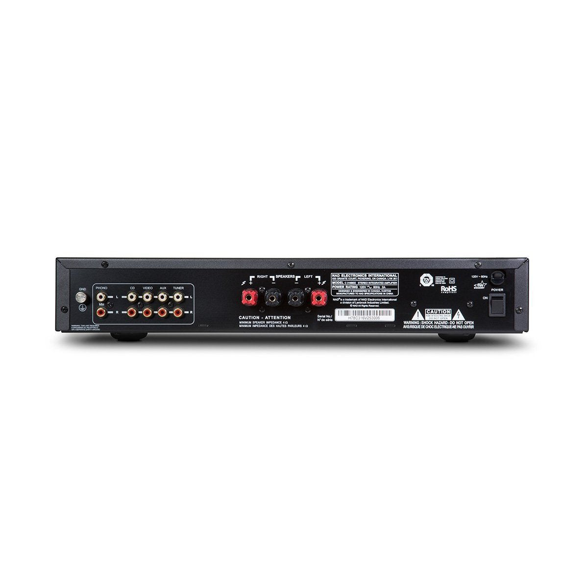 NAD - C 316 BEE V2- Integrated Amplifier