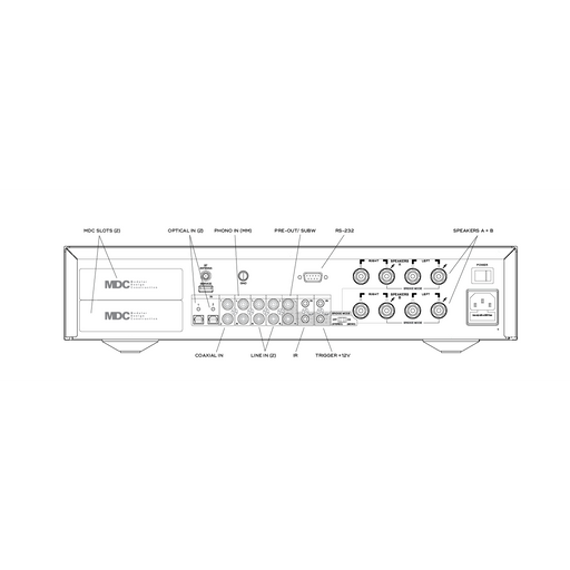 NAD - C 368 BS - Integrated Amplifier w/ BLUOS