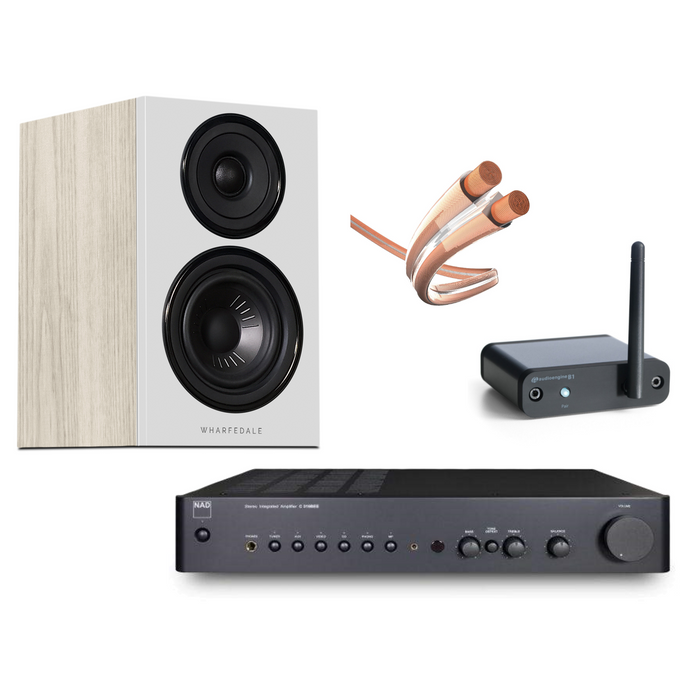 NAD, Wharfedale, Audioengine & Inakustik - Diamond Bluetooth package