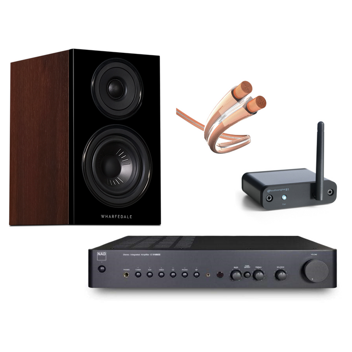 NAD, Wharfedale, Audioengine & Inakustik - Diamond Bluetooth package