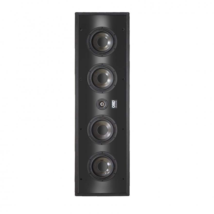 OSD Audio - Black T69 - LCR Speaker