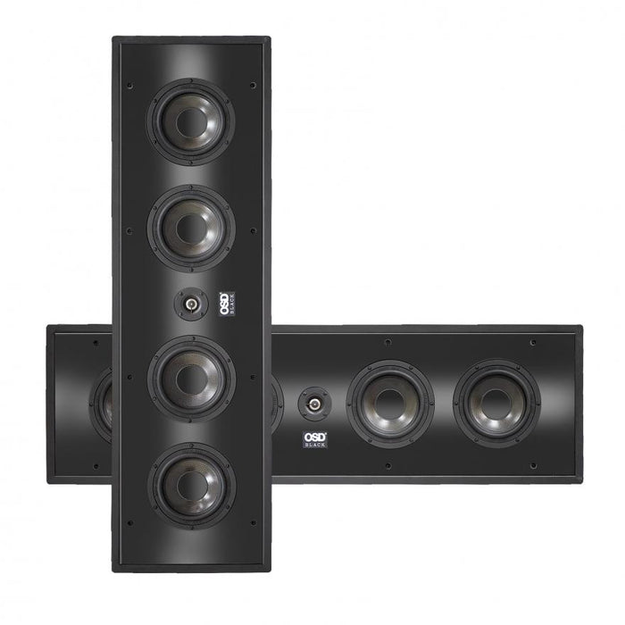 OSD Audio - Black T69 - LCR Speaker