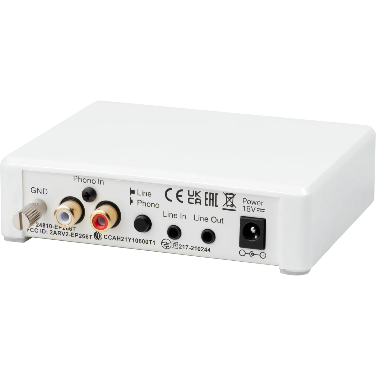 Pro-Ject - Pro-Ject Phono Box E BT5 Phono - Preamplifier with Bluetooth Transmitter