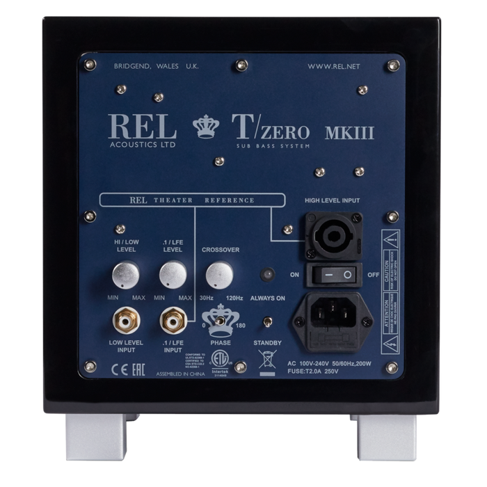 REL - T-Zero MKIII - Active Subwoofer
