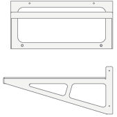 Rega - Turntable Wall Bracket