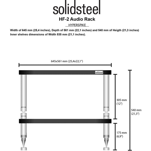 Solidsteel - Hyperspike HF - Hi-Fi Rack