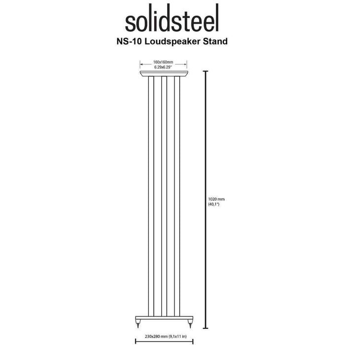 Solidsteel - NS - Speaker Stands (Pair)