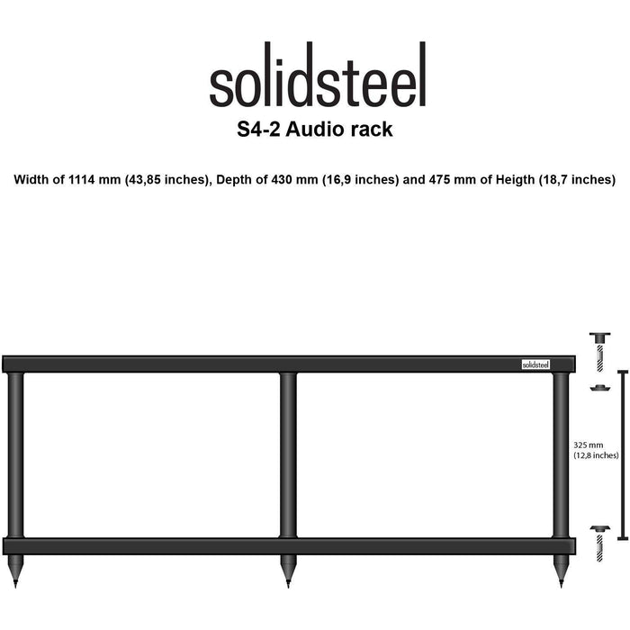 Solidsteel - S4 - Hi-Fi Rack