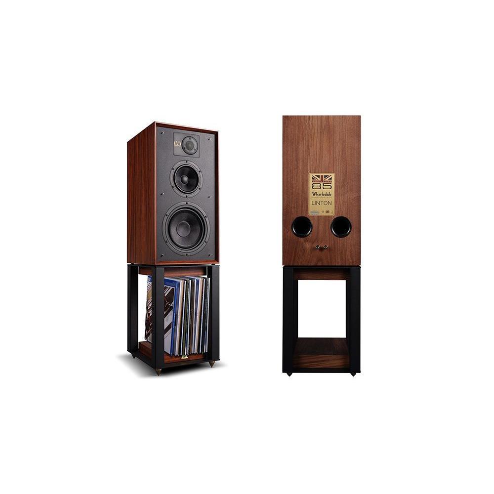 Wharfedale - Linton - Bookshelf Speakers w/ Stand