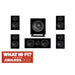 Wharfedale Diamond 12.1 HCP Home Theatre Speaker Pack